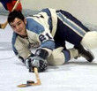 MICHEL BRIERE Pittsburgh Penguins 1969 CCM NHL Vintage Throwback Jersey - Action
