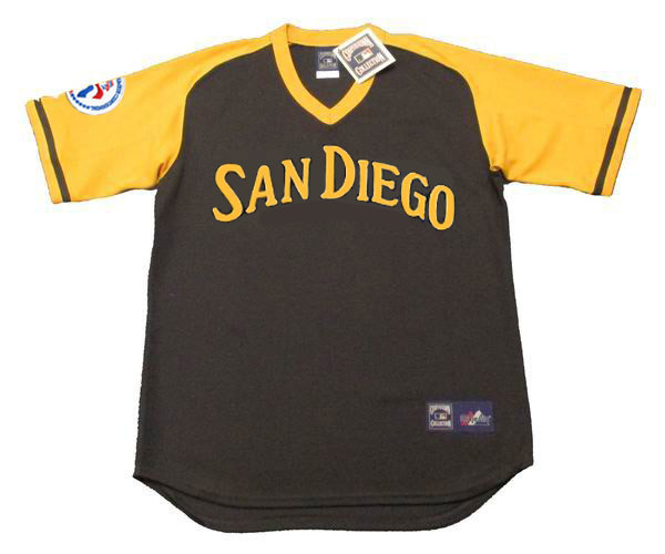 DAVE WINFIELD San Diego Padres 1976 Away Majestic Throwback Baseball