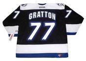 Chris Gratton 1995 Tampa Bay Lightning NHL Throwback Hockey Away Jersey - BACK