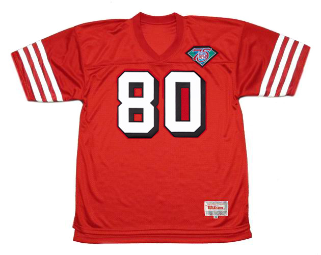 49ers rice jersey