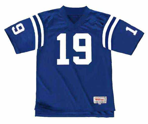 JOHNNY UNITAS Baltimore Colts 1970 Throwback Home NFL Football Jersey