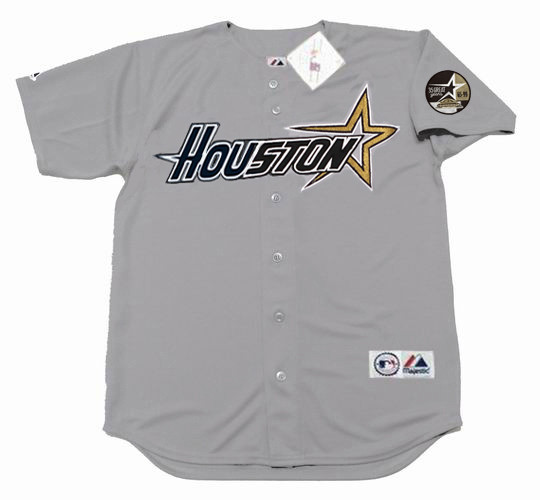 TONY EUSEBIO Houston Astros 1999 Away Majestic Throwback Baseball Jersey