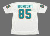 NICK BUONICONTI Miami Dolphins 1972 Throwback NFL Football Jersey - BACK