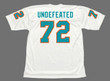 MIAMI DOLPHINS 1972 Undefeated Throwback NFL Football Jersey - BACK