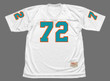 MIAMI DOLPHINS 1972 Undefeated Throwback NFL Football Jersey - FRONT