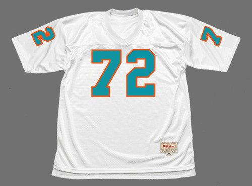 MIAMI DOLPHINS 1972 Undefeated Throwback NFL Football Jersey - FRONT