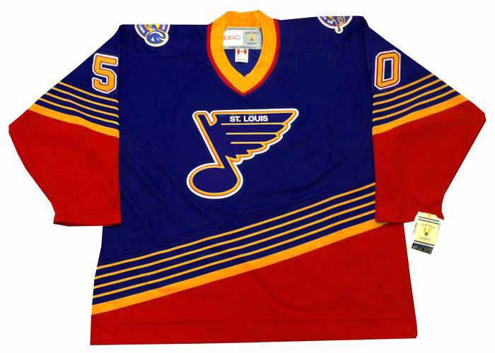 blues binnington jersey