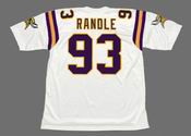 JOHN RANDLE Minnesota Vikings 1998 Away Throwback NFL Football Jersey - BACK