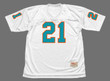 JIM KIICK Miami Dolphins 1972 Throwback NFL Football Jersey - FRONT