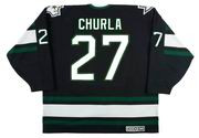 SHANE CHURLA Dallas Stars 1996 Away CCM Throwback NHL Hockey Jersey - BACK
