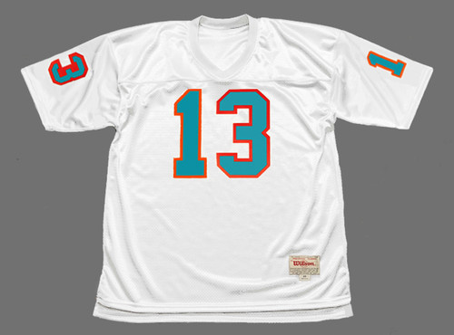 JAKE SCOTT Miami Dolphins 1972 Throwback NFL Football Jersey - FRONT