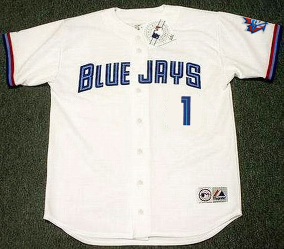TONY FERNANDEZ Toronto Blue Jays 1999 Majestic Throwback Home