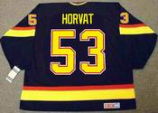BO HORVAT Vancouver Canucks 1990's CCM NHL Vintage Throwback Jersey - BACK