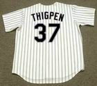 BOBBY THIGPEN Chicago White Sox 1991 Majestic Throwback Home Baseball Jersey - BACK