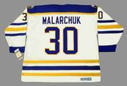 CLINT MALARCHUK Buffalo Sabres 1990 Home CCM Throwback NHL Hockey Jersey - BACK