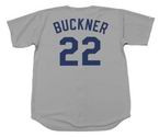 BILL BUCKNER Los Angeles Dodgers 1972 Away Majestic Throwback Baseball Jersey - BACK