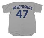 ANDY MESSERSMITH Los Angeles Dodgers 1974 Away Majestic Throwback Baseball Jersey - BACK