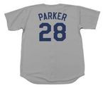 WES PARKER Los Angeles Dodgers 1972 Away Majestic Throwback Baseball Jersey - BACK