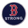 DAVID ORTIZ Boston "Strong" Red Sox 2013 Home Majestic Throwback Baseball Jersey - CREST