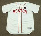 DUSTIN PEDROIA Boston "Strong" Red Sox 2013 Home Majestic Throwback Baseball Jersey - BACK