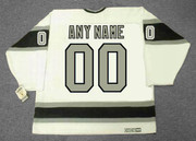 LOS ANGELES KINGS 1980's Home CCM Vintage Customized Jersey - BACK