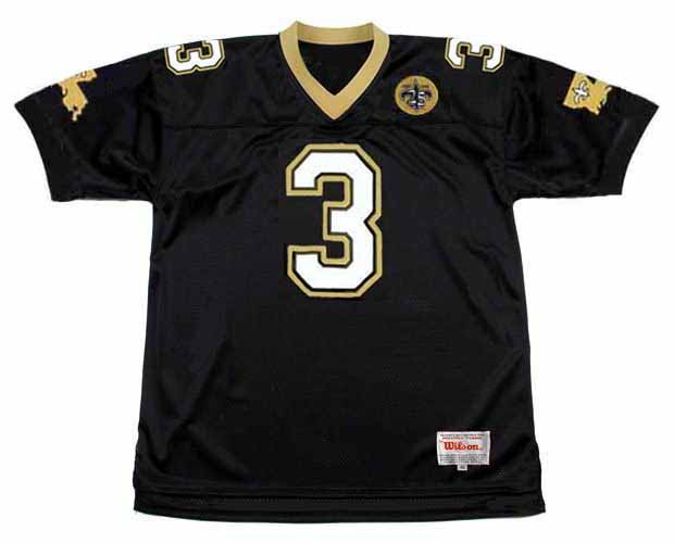 BOBBY HEBERT | New Orleans Saints 1991 Wilson Throwback ...