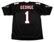 JEFF GEORGE Atlanta Falcons 1994 Home Throwback NFL Football Jersey - BACK