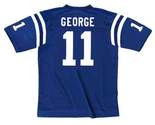 JEFF GEORGE Indianapolis Colts 1992 Throwback Home NFL Football Jersey - BACK