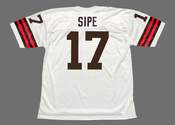 BRIAN SIPE Cleveland Browns 1981 Throwback NFL Football Jersey - BACK