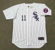 LUIS APARICIO Chicago White Sox 1968 Home Majestic Throwback Baseball Jersey - FRONT