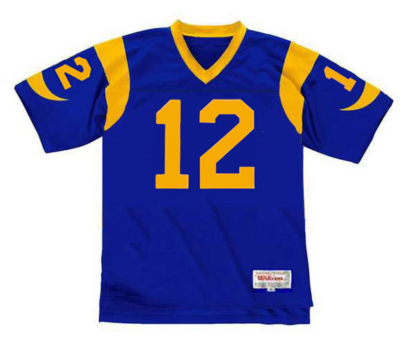 Joe Namath Los Angeles Rams 1977 Wilson Throwback Nfl Football Jersey 8386