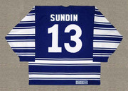 MATS SUNDIN Toronto Maple Leafs 1996 CCM Vintage Throwback NHL Jersey - BACK