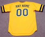 OAKLAND ATHLETICS 1980's Majestic Cooperstown Throwback Jersey Customized "Any Name & Number(s)"