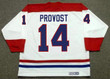 CLAUDE PROVOST Montreal Canadiens 1968 Away CCM NHL Throwback Hockey Jersey - BACK
