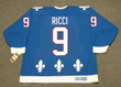 MIKE RICCI Quebec Nordiques 1994 Away CCM Vintage Throwback Hockey Jersey - BACK