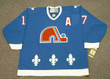 WENDEL CLARK Quebec Nordiques 1994 Away CCM Vintage Throwback Hockey Jersey - FRONT