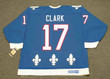 WENDEL CLARK Quebec Nordiques 1994 Away CCM Vintage Throwback Hockey Jersey - BACK