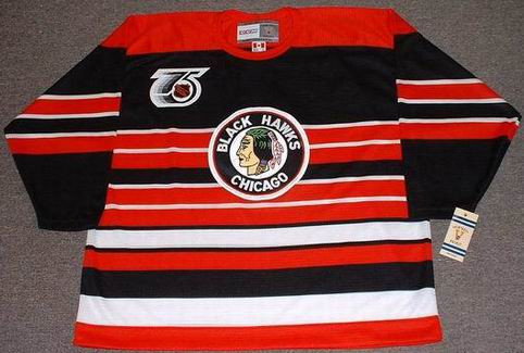 chicago blackhawks throwback jersey