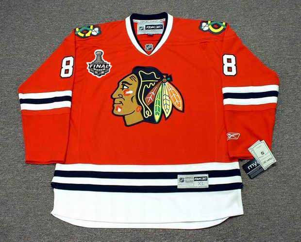 chicago blackhawks ccm reebok nhl vintage premier black jersey