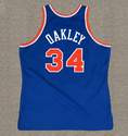 CHARLES OAKLEY New York Knicks 1993 Throwback NBA Basketball Jersey - BACK