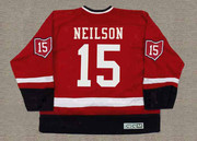 JIM NEILSON Cleveland Barons 1976 CCM Throwback NHL Hockey Jersey - BACK