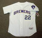 CHRISTIAN YELICH Milwaukee Brewers Majestic Authentic Home Baseball Jersey - FRONT