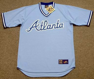 1980 Atlanta Braves Away Cooperstown 