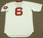 RICO PETROCELLI Boston Red Sox 1975 Majestic Cooperstown Throwback Baseball Jersey