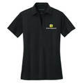 Women's Silk Touch™ Performance Polo – Press On Logo – Black