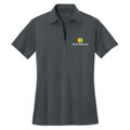 Women's Silk Touch™ Performance Polo – Press On Logo – Grey