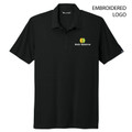 TravisMathew Oceanside Solid Polo – Embroidery – Black