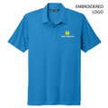 TravisMathew Oceanside Solid Polo – Embroidery – Blue