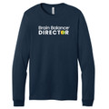 Director Shirt - LONGSLEEVE - 100% Ringspun Cotton – Navy