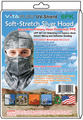 UV-Shield Silver Hood, Full-cover or Open-face style, Case of 36 x 6pk
